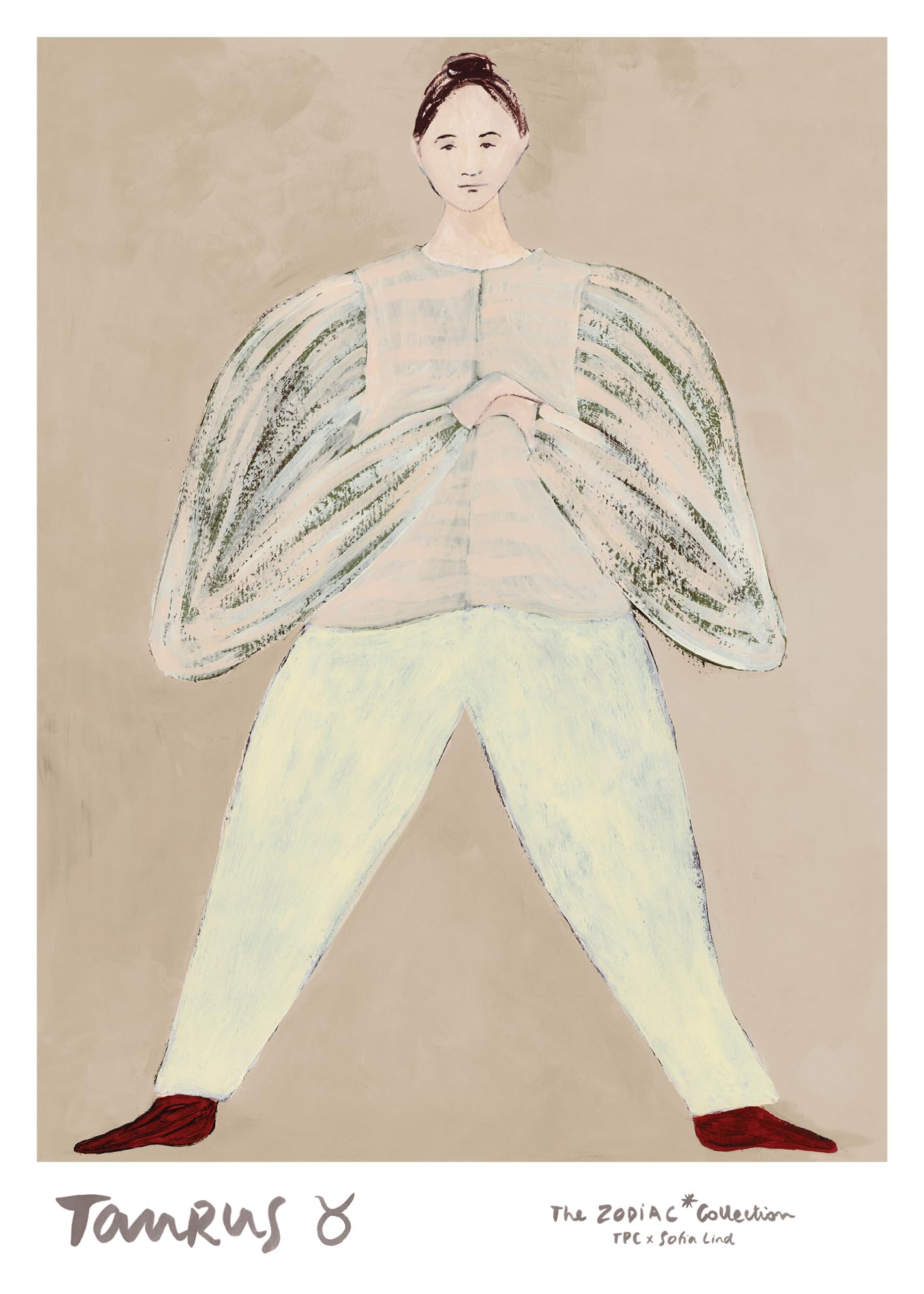 Amazon.co.jp: THE POSTER CLUB ポスタークラブ Taurus 50×70cm Sofia